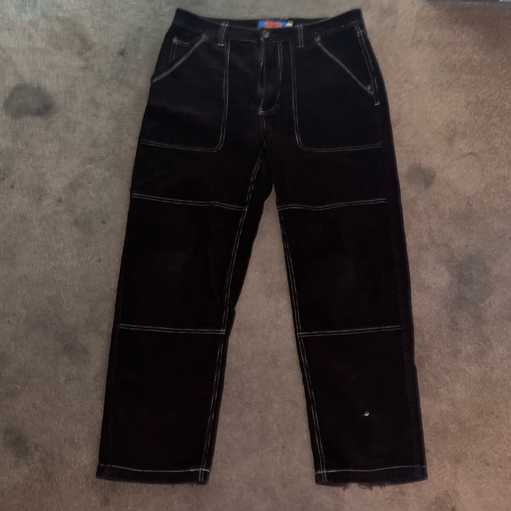 Selling these dark brown baggy empire pants, size 32